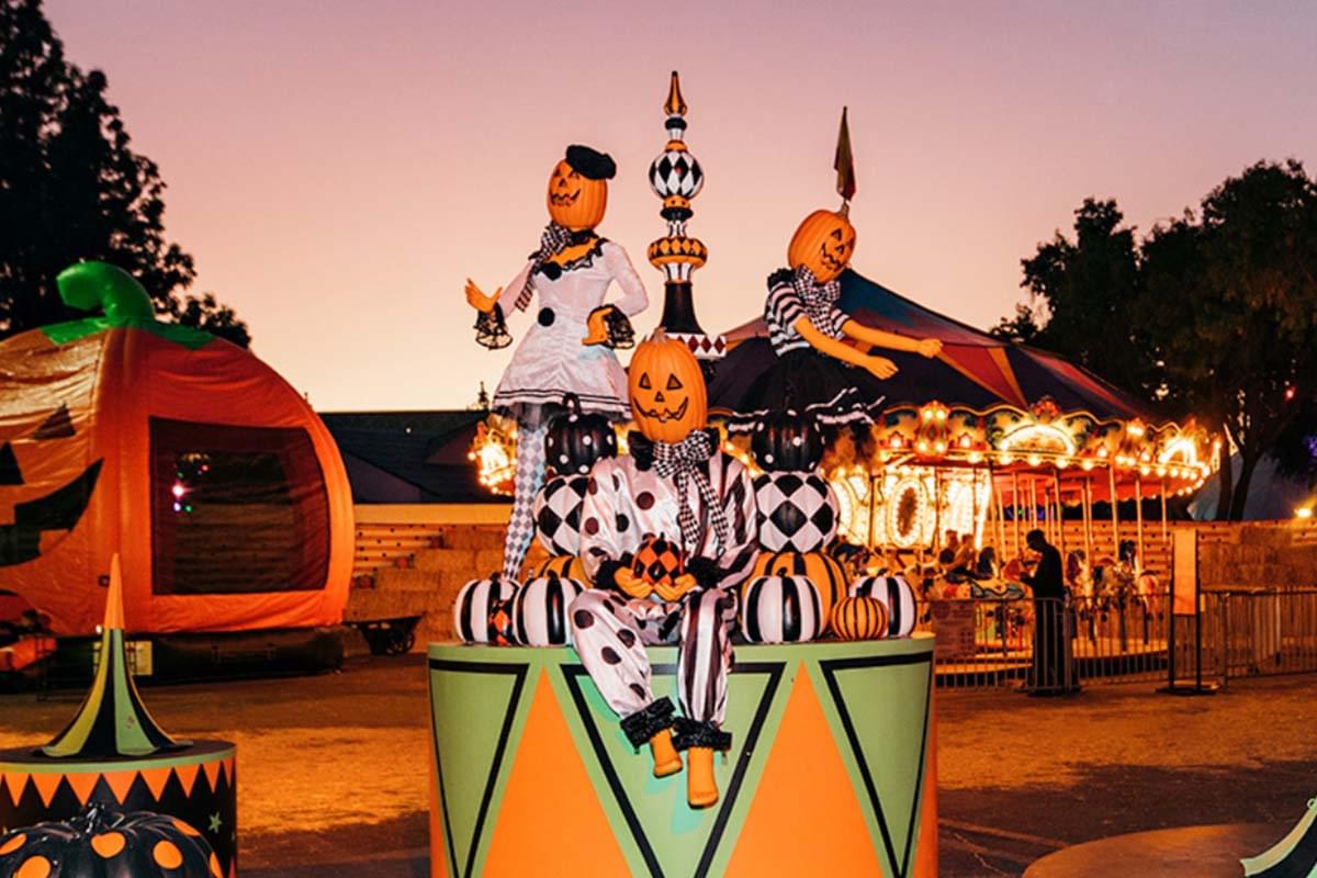 Children on a ride at Haunt O' Ween